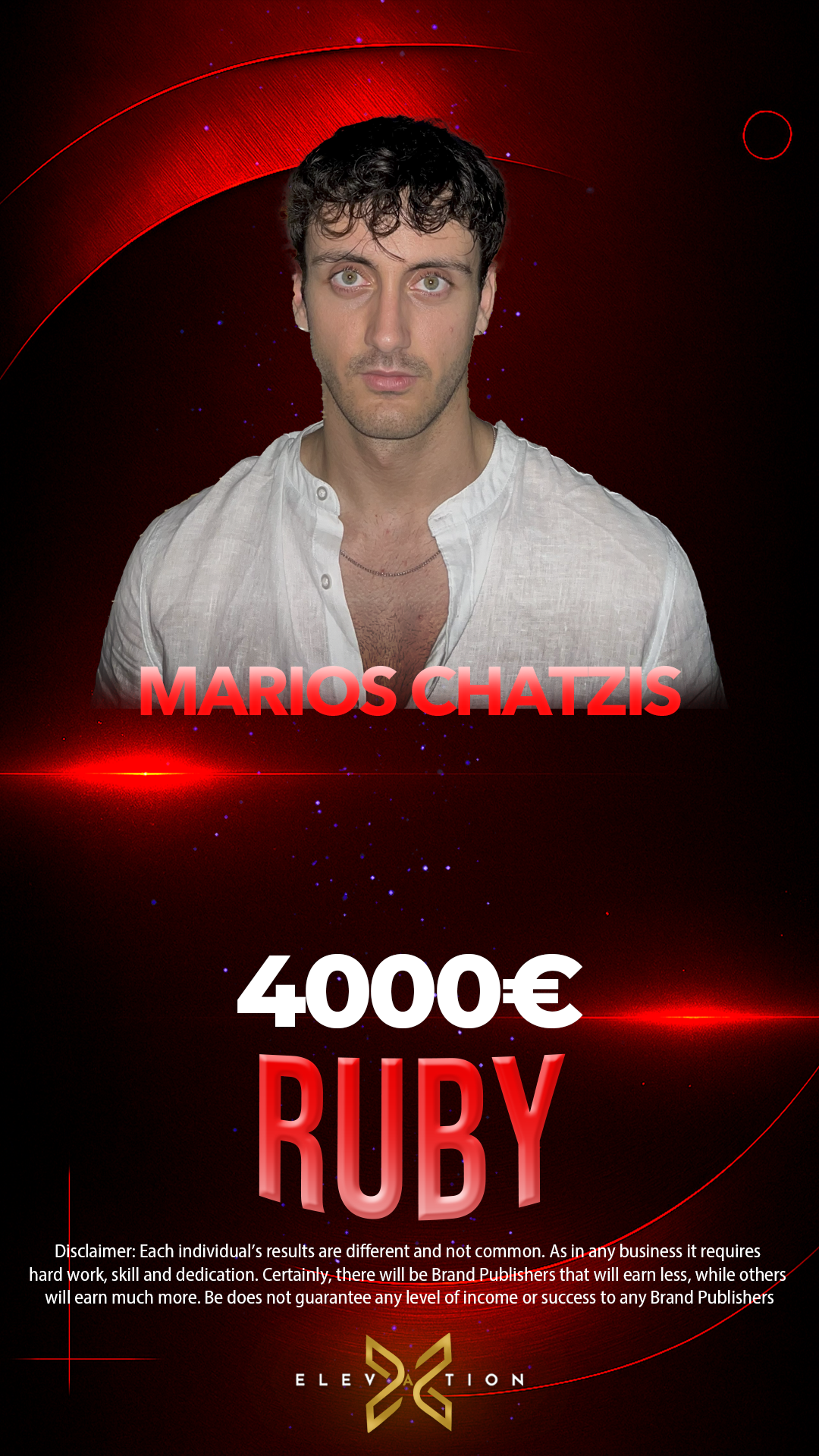 Marios Chatzis - 4000€